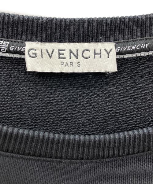 GIVENCHY（ジバンシィ）GIVENCHY (ジバンシィ) ヴィンテージロゴスウェット ブラック サイズ:XXLの古着・服飾アイテム