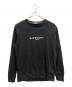 GIVENCHY（ジバンシィ）の古着「ヴィンテージロゴスウェット」｜ブラック