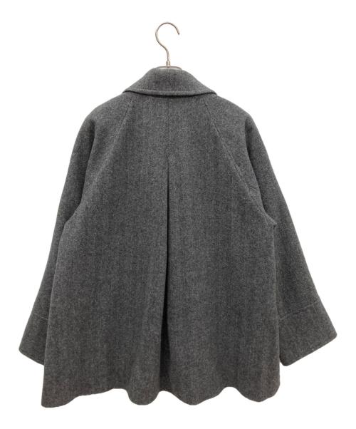JOURNAL STANDARD relume（ジャーナルスタンダード レリューム）JOURNAL STANDARD relume (ジャーナルスタンダード レリューム) 尾州ウールスーパー100Aラインコート グレー サイズ:36の古着・服飾アイテム