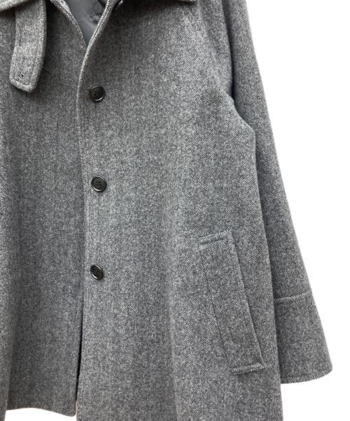 JOURNAL STANDARD relume（ジャーナルスタンダード レリューム）JOURNAL STANDARD relume (ジャーナルスタンダード レリューム) 尾州ウールスーパー100Aラインコート グレー サイズ:36の古着・服飾アイテム