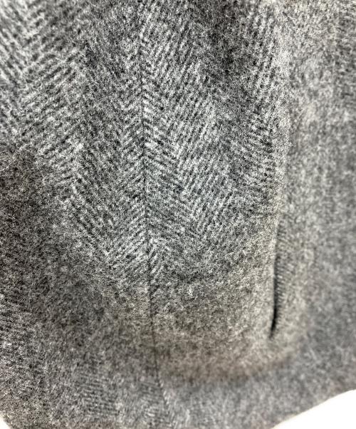 JOURNAL STANDARD relume（ジャーナルスタンダード レリューム）JOURNAL STANDARD relume (ジャーナルスタンダード レリューム) 尾州ウールスーパー100Aラインコート グレー サイズ:36の古着・服飾アイテム