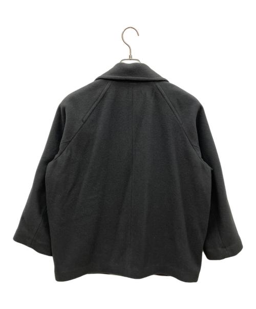JOURNAL STANDARD relume（ジャーナルスタンダード レリューム）JOURNAL STANDARD relume (ジャーナルスタンダード レリューム) 尾州ウールショートPコート グレー サイズ:36の古着・服飾アイテム