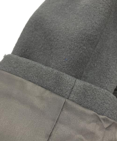 JOURNAL STANDARD relume（ジャーナルスタンダード レリューム）JOURNAL STANDARD relume (ジャーナルスタンダード レリューム) 尾州ウールショートPコート グレー サイズ:36の古着・服飾アイテム