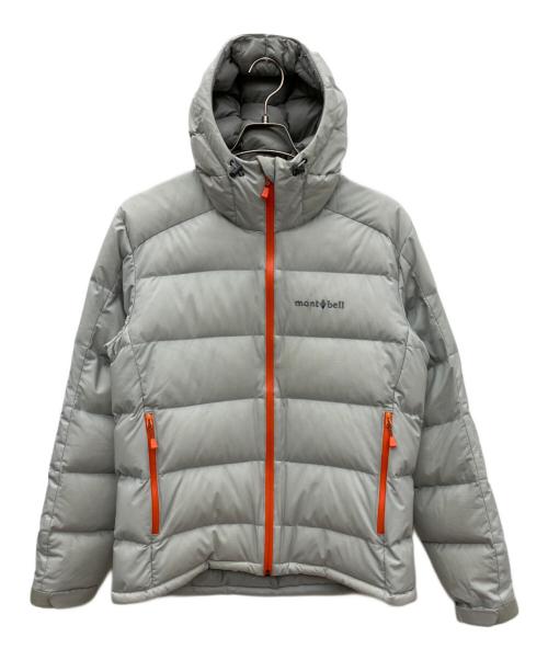 mont-bell（モンベル）mont-bell (モンベル) パーマフロストライトダウンパーカ グレー×オレンジ サイズ:SIZE Sの古着・服飾アイテム