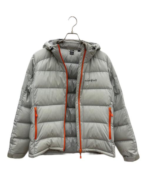 mont-bell（モンベル）mont-bell (モンベル) パーマフロストライトダウンパーカ グレー×オレンジ サイズ:SIZE Sの古着・服飾アイテム