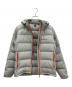 中古・古着 mont-bell (モンベル) パーマフロストライトダウンパーカ グレー×オレンジ サイズ:SIZE S：14000円