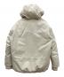 ITEMS URBAN RESEARCH (アイテムズ アーバンリサーチ) ダウンフーディージャケット ベージュ サイズ:SIZE M：5000円