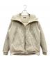 中古・古着 ITEMS URBAN RESEARCH (アイテムズ アーバンリサーチ) ダウンフーディージャケット ベージュ サイズ:SIZE M：5000円