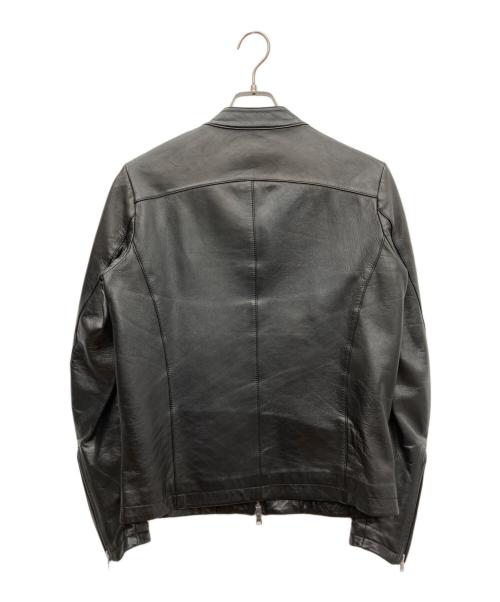 Lui's（ルイス）Lui's (ルイス) シングルライダースジャケット ブラック サイズ:SIZE Mの古着・服飾アイテム