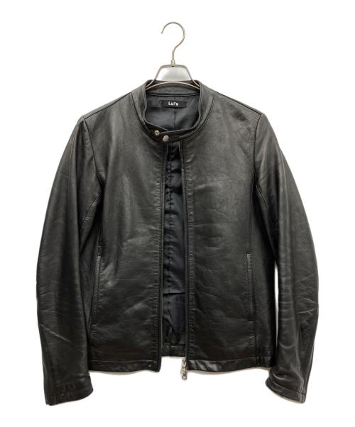 Lui's（ルイス）Lui's (ルイス) シングルライダースジャケット ブラック サイズ:SIZE Mの古着・服飾アイテム