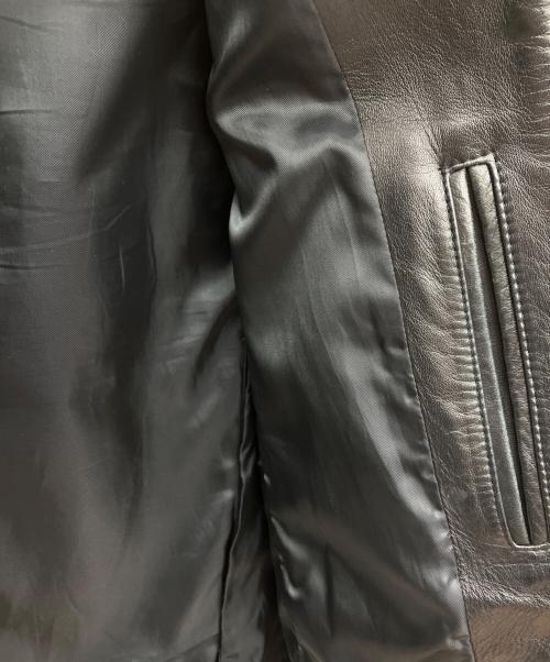 Lui's（ルイス）Lui's (ルイス) シングルライダースジャケット ブラック サイズ:SIZE Mの古着・服飾アイテム