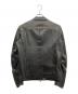 Lui's (ルイス) シングルライダースジャケット ブラック サイズ:SIZE M：6000円