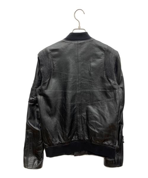 HE A DL INER（ヘッドライナー）HE A DL INER (ヘッドライナー) レザージャケット ブラック サイズ:46の古着・服飾アイテム