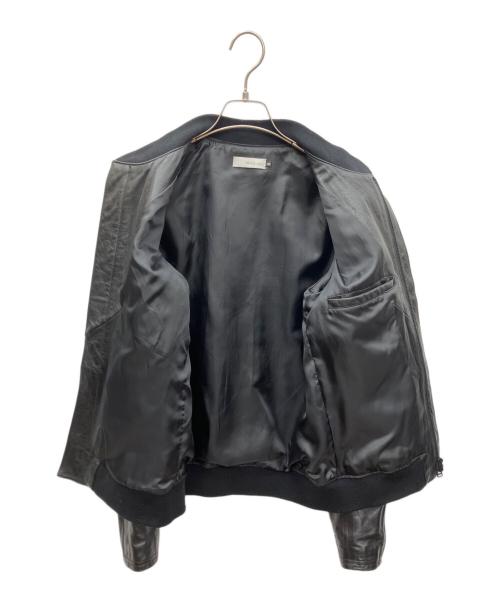 HE A DL INER（ヘッドライナー）HE A DL INER (ヘッドライナー) レザージャケット ブラック サイズ:46の古着・服飾アイテム