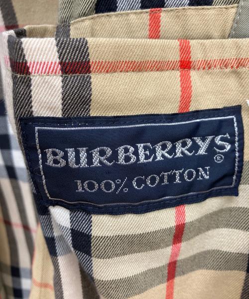 Burberry's（バーバリーズ）Burberry's (バーバリーズ) SHAREFORD ステンカラーコート カーキ サイズ:Mの古着・服飾アイテム