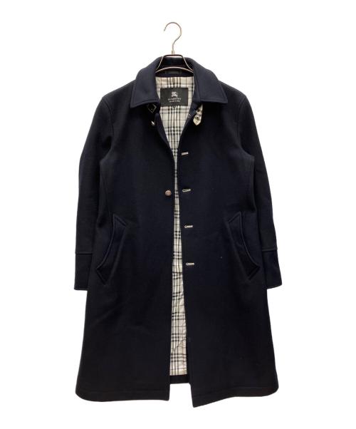 BURBERRY BLACK LABEL（バーバリーブラックレーベル）BURBERRY BLACK LABEL (バーバリーブラックレーベル) ステンカラーコート ネイビー サイズ:Mの古着・服飾アイテム