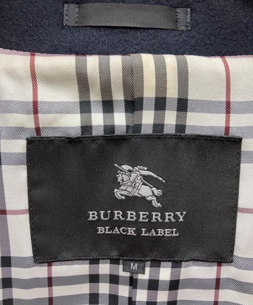 BURBERRY BLACK LABEL（バーバリーブラックレーベル）BURBERRY BLACK LABEL (バーバリーブラックレーベル) ステンカラーコート ネイビー サイズ:Mの古着・服飾アイテム