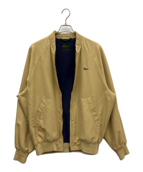 LACOSTE（ラコステ）LACOSTE (ラコステ) ブルゾン ベージュ サイズ:記載なしの古着・服飾アイテム
