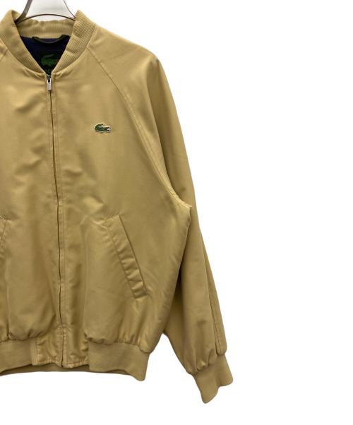 LACOSTE（ラコステ）LACOSTE (ラコステ) ブルゾン ベージュ サイズ:記載なしの古着・服飾アイテム