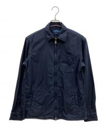 POLO RALPH LAUREN（ポロ・ラルフローレン）の古着「ジップアップジャケット」｜ネイビー