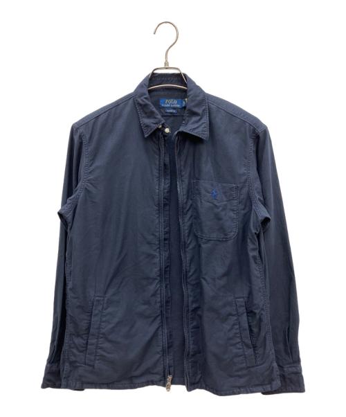 POLO RALPH LAUREN（ポロ・ラルフローレン）POLO RALPH LAUREN (ポロ・ラルフローレン) ジップアップジャケット ネイビー サイズ:SIZE Sの古着・服飾アイテム