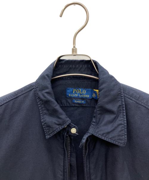 POLO RALPH LAUREN（ポロ・ラルフローレン）POLO RALPH LAUREN (ポロ・ラルフローレン) ジップアップジャケット ネイビー サイズ:SIZE Sの古着・服飾アイテム