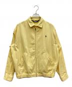 POLO RALPH LAURENポロ・ラルフローレン）の古着「スイングトップ」｜イエロー