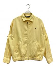 POLO RALPH LAUREN（ポロ・ラルフローレン）の古着「スイングトップ」｜イエロー