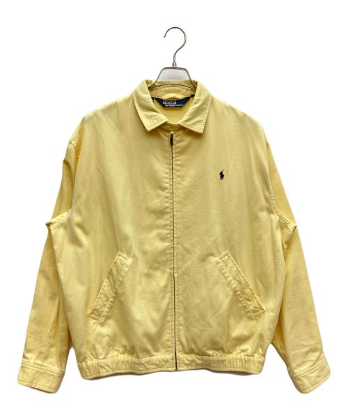 POLO RALPH LAUREN（ポロ・ラルフローレン）POLO RALPH LAUREN (ポロ・ラルフローレン) スイングトップ イエロー サイズ:SIZE Mの古着・服飾アイテム