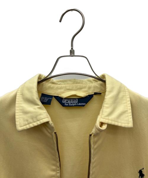 POLO RALPH LAUREN（ポロ・ラルフローレン）POLO RALPH LAUREN (ポロ・ラルフローレン) スイングトップ イエロー サイズ:SIZE Mの古着・服飾アイテム