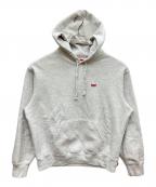 SUPREMEシュプリーム）の古着「Small Box Hooded Sweatshirt」｜グレー