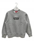 SUPREMEシュプリーム）の古着「Box Logo Crewneck」｜グレー
