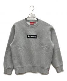 SUPREME（シュプリーム）の古着「Box Logo Crewneck」｜グレー