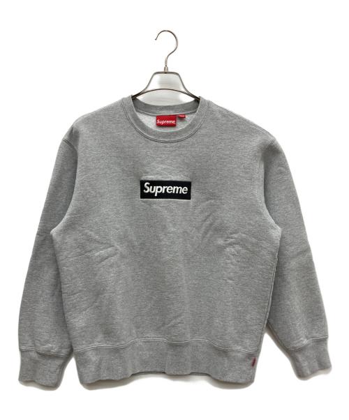 SUPREME（シュプリーム）Supreme (シュプリーム) Box Logo Crewneck グレー サイズ:Sの古着・服飾アイテム