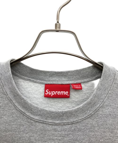 SUPREME（シュプリーム）Supreme (シュプリーム) Box Logo Crewneck グレー サイズ:Sの古着・服飾アイテム