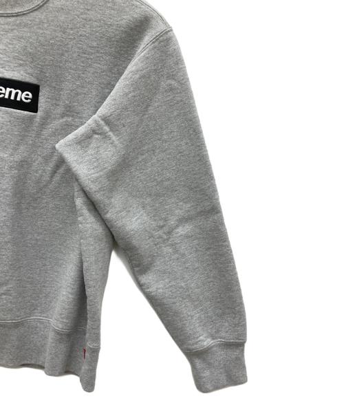 SUPREME（シュプリーム）Supreme (シュプリーム) Box Logo Crewneck グレー サイズ:Sの古着・服飾アイテム