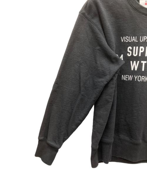 WTAPS（ダブルタップス）WTAPS (ダブルタップス) Supreme (シュプリーム) スウェット ブラック サイズ:SIZE Sの古着・服飾アイテム