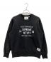 WTAPS（ダブルタップス）の古着「スウェット」｜ブラック