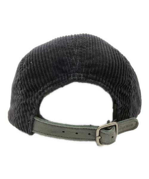 SUPREME（シュプリーム）Supreme (シュプリーム) Corduroy Camp Cap ブラックの古着・服飾アイテム