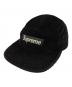 Supreme（シュプリーム）の古着「Corduroy Camp Cap」｜ブラック