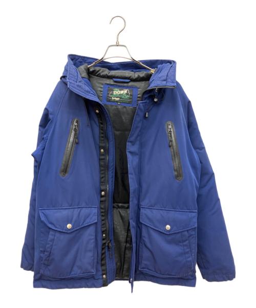 SCHOTT BROS.（ショットブロス）SCHOTT BROS. (ショットブロス) シュノーケル ダウンパーカー ブルー サイズ:Mの古着・服飾アイテム