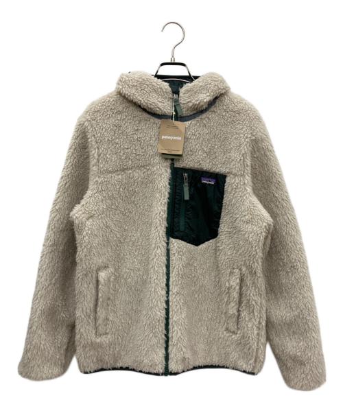 Patagonia（パタゴニア）Patagonia (パタゴニア) FREAK'S STORE (フリークスストア) キッズ・リバーシブル・レディ・フレディ・フーディ ホワイト サイズ:SIZE XXL 未使用品の古着・服飾アイテム