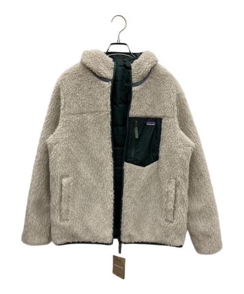 Patagonia（パタゴニア）Patagonia (パタゴニア) FREAK'S STORE (フリークスストア) キッズ・リバーシブル・レディ・フレディ・フーディ ホワイト サイズ:SIZE XXL 未使用品の古着・服飾アイテム
