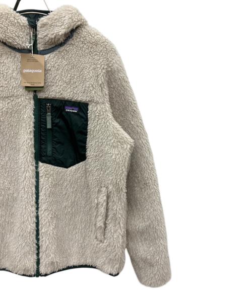 Patagonia（パタゴニア）Patagonia (パタゴニア) FREAK'S STORE (フリークスストア) キッズ・リバーシブル・レディ・フレディ・フーディ ホワイト サイズ:SIZE XXL 未使用品の古着・服飾アイテム
