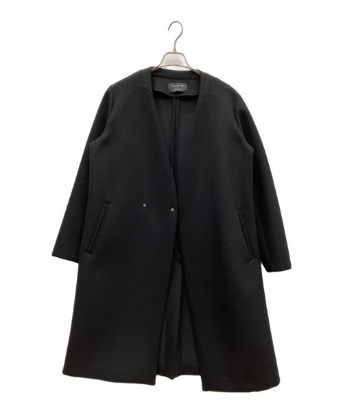 UNITED TOKYO（ユナイテッドトーキョー）UNITED TOKYO (ユナイテッドトーキョー) ボンディングメルトンVネックコート ブラック サイズ:SIZE Sの古着・服飾アイテム