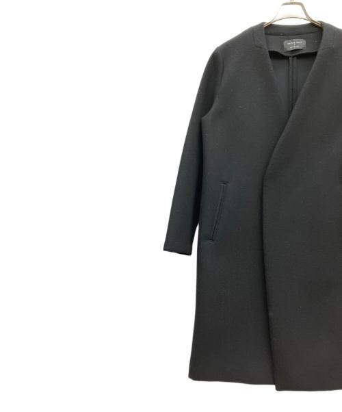 UNITED TOKYO（ユナイテッドトーキョー）UNITED TOKYO (ユナイテッドトーキョー) ボンディングメルトンVネックコート ブラック サイズ:SIZE Sの古着・服飾アイテム