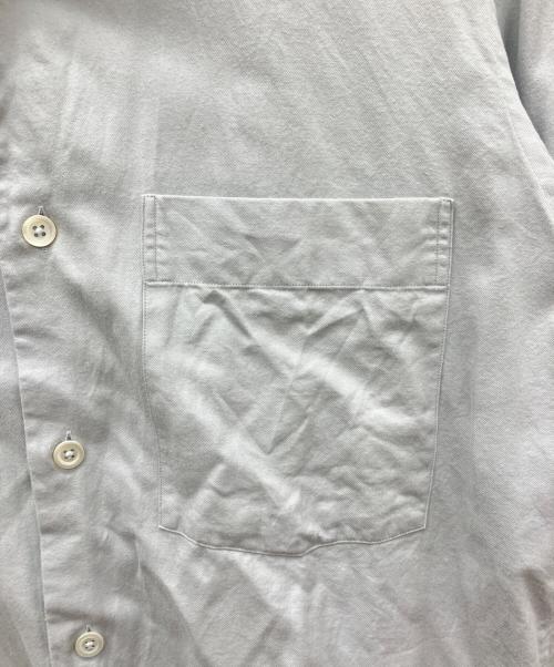 MARGARET HOWELL（マーガレットハウエル）MARGARET HOWELL (マーガレットハウエル) コットンシルクシャツ グレー サイズ:SIZE Lの古着・服飾アイテム