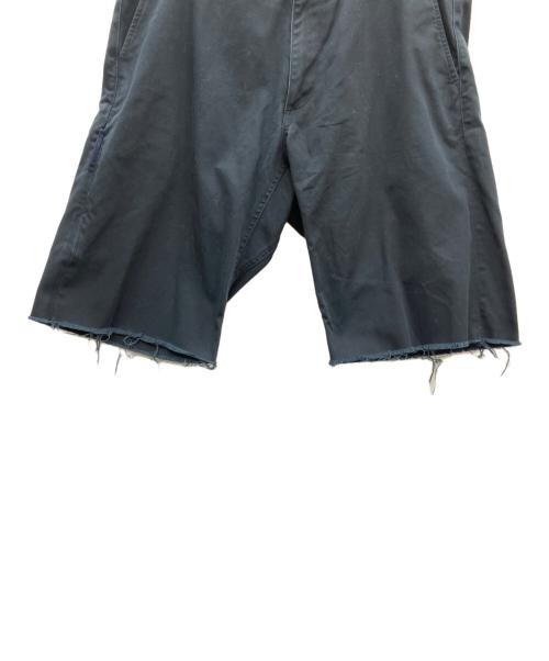 uniform experiment（ユニフォームエクスペリメント）uniform experiment (ユニフォームエクスペリメント) カットオフショートパンツ ネイビー サイズ:SIZE XLの古着・服飾アイテム