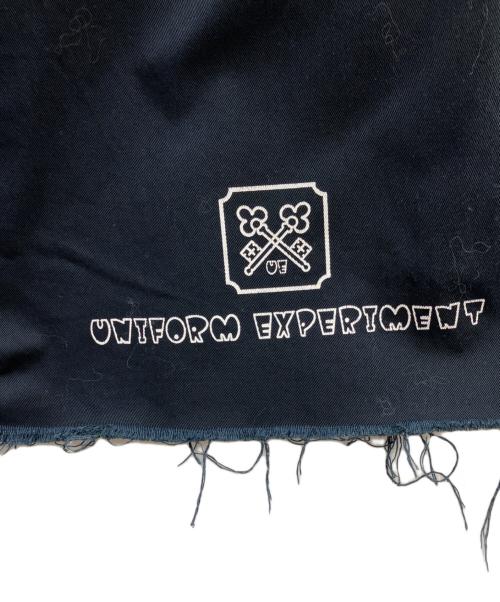 uniform experiment（ユニフォームエクスペリメント）uniform experiment (ユニフォームエクスペリメント) カットオフショートパンツ ネイビー サイズ:SIZE XLの古着・服飾アイテム