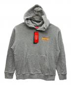 THRASHER×Manhattan Portageスラッシャー×マンハッタンポーテージ）の古着「コラボレーション スウェット パーカー」｜グレー